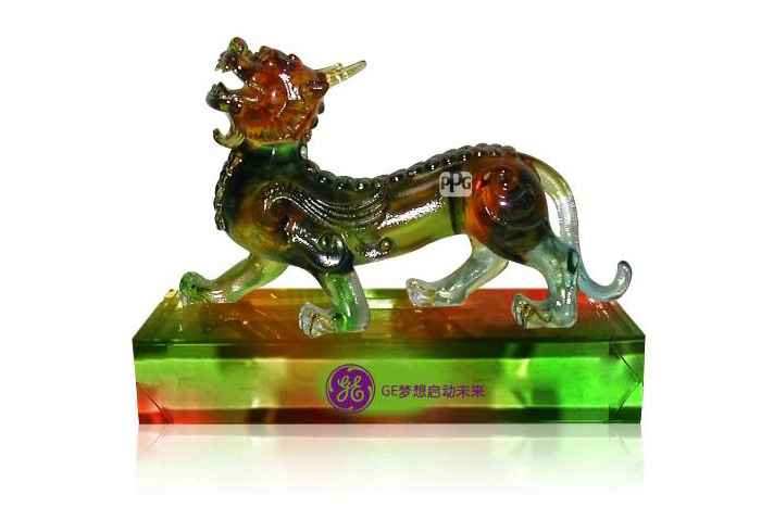 家居摆件 高档商务礼品 琉璃镇纸