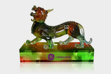 家居摆件 高档商务礼品 琉璃镇纸